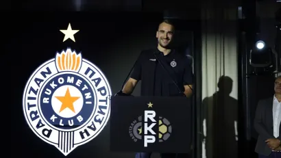 Ivan Mićić (©RK Partizan/Nikola Čimburović)