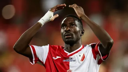 Kolins Sičendže u dresu Vojvodine (©Starsport)