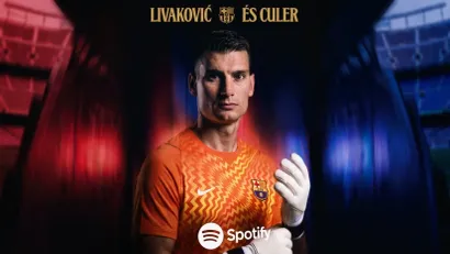 Dominik Livaković (©FCBarcelona_es)
