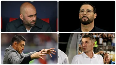 Klaudio Hiraldez, Hoze Bordalas, Albert Rijera i Saša Ilić (©Reuters, ©Starsport)