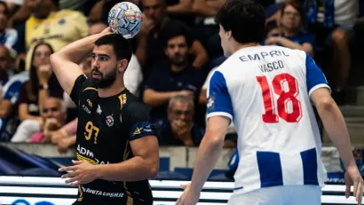 Miloš Kos (©RK Partizan/Maja Nastić)
