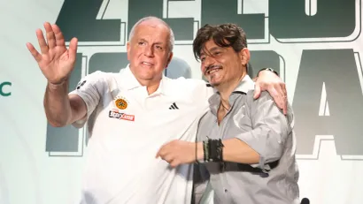 Željko Obradović i Dimitris Janakopulos (©Star Sport)
