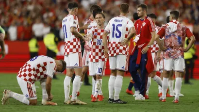 Fudbaleri Hrvatske (©Reuters)