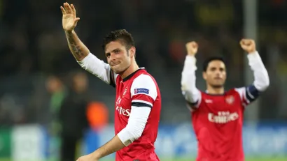 Žiru i Arteta nekad u Arsenalu (@Reuters)