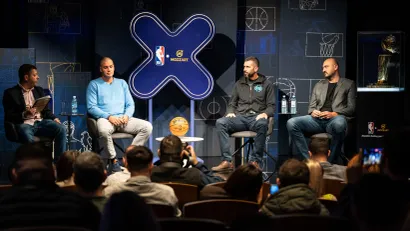 Saša Pavlović, Vladimir Radmanović i Nenad Krstić na NBA panelu (©Mozzart Sport/Dragana Stjepanović)