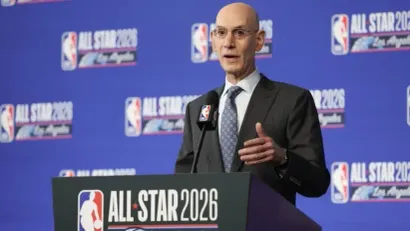 Adam Silver (©AFP)