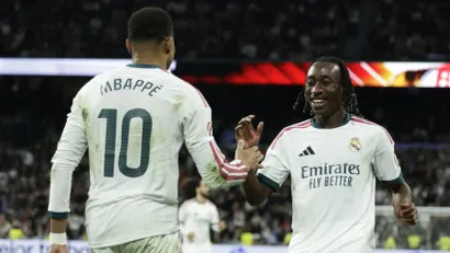 Kilijan Embape i Jan Diomande (©Reuters)