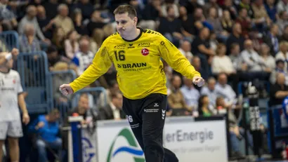 Nebojša Simić, golman Melsungena (©Guliver/HMBxMedia xMarcoxBader)
