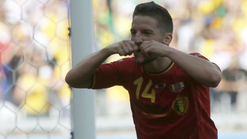 "Dris Mertens slavi gol protiv Alžira"