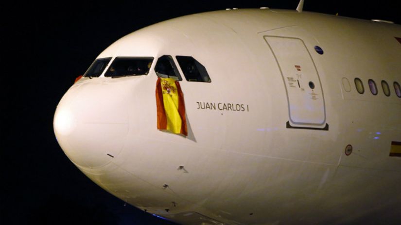 "Avion španske reprezentacije"
