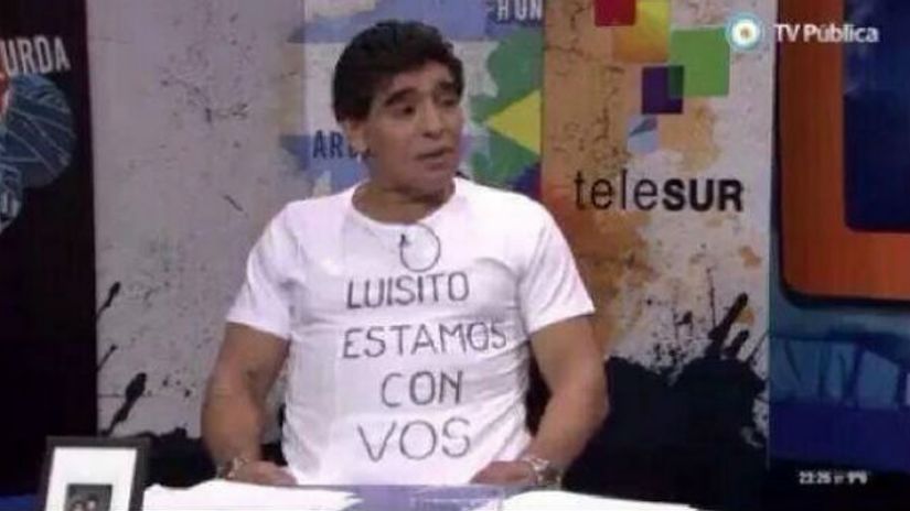 "Maradona podržava Suareza"