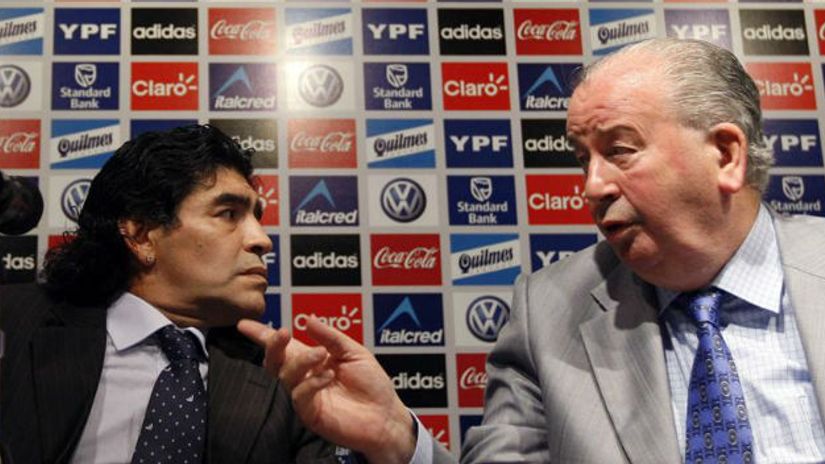 "Maradona i Grondona"