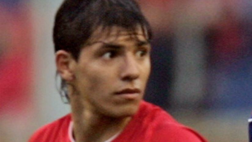 "Serhio Aguero 2005. godine"