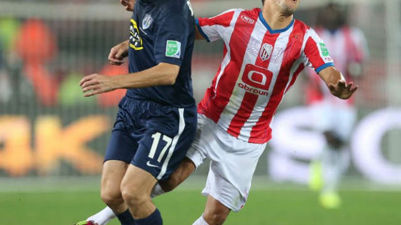 "Đorđević (levo) u duelu sa Naimom iz Mogreba"