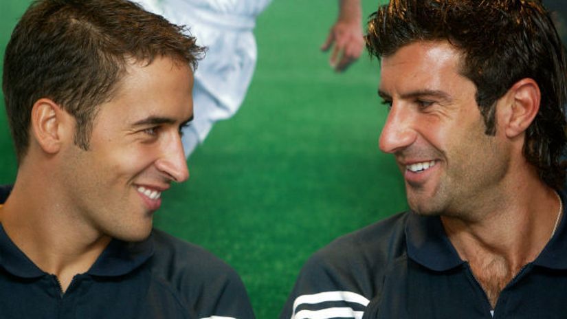 "Raul i Figo 2003. godine"