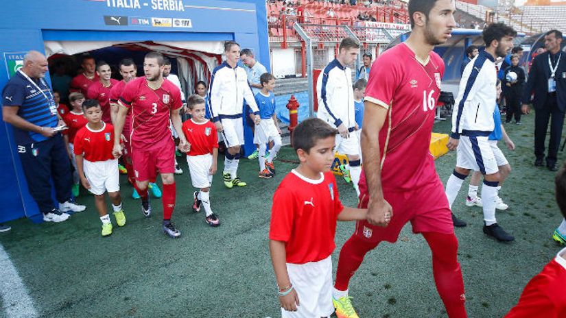 "Marko Grujić protiv mlade reprezentacije Italije"