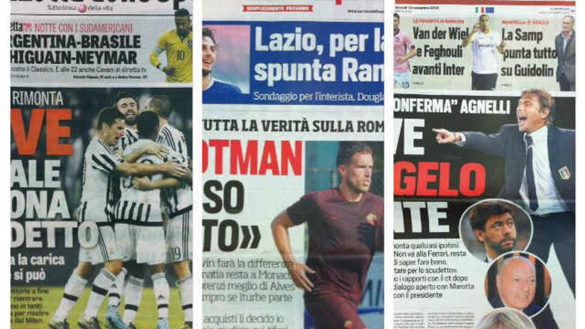 "Italijanska sportska štampa"