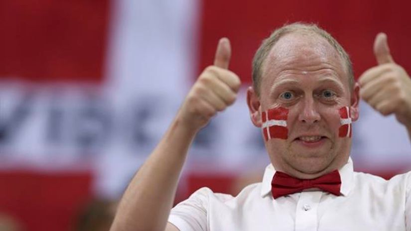 "srećni navijač iz Danske"