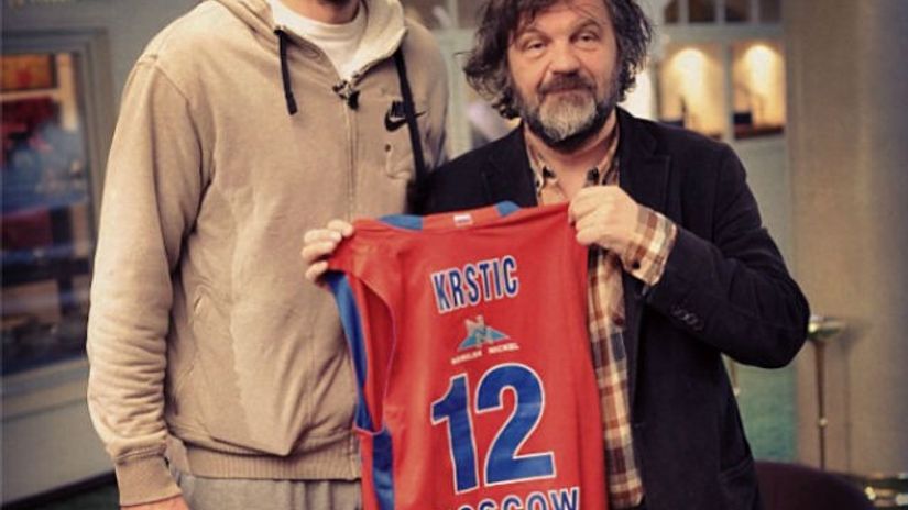 "Nenad Krstić i Emir Kusturica"