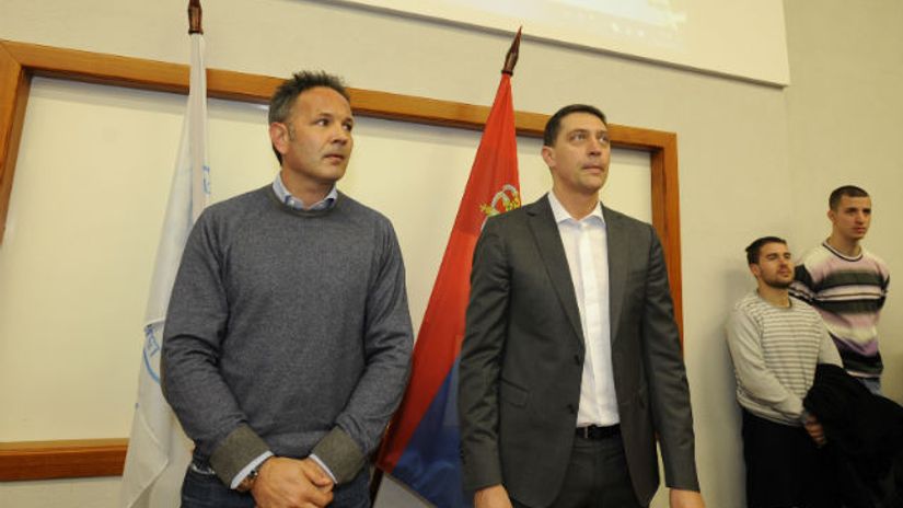 "Aleksandar Jankoivć i Siniša Mihajlović"