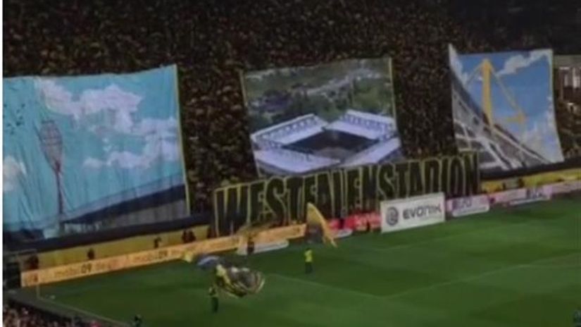 "Koreografija navijača Dortmunda"