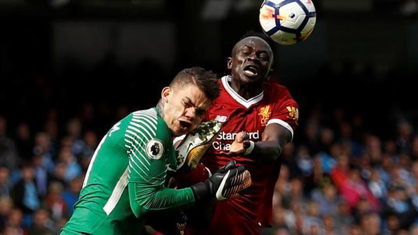 "Sadio Mane i Ederson"