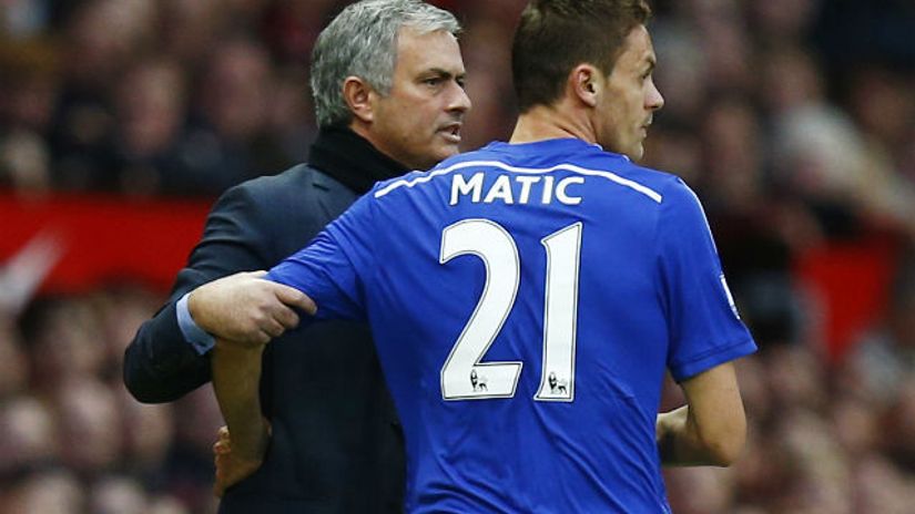 "Žoze Murinjo i Nemanja Matić"