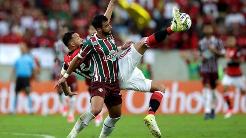 "Rever (Flamengo) i Enrike Durado (Fluminense)"