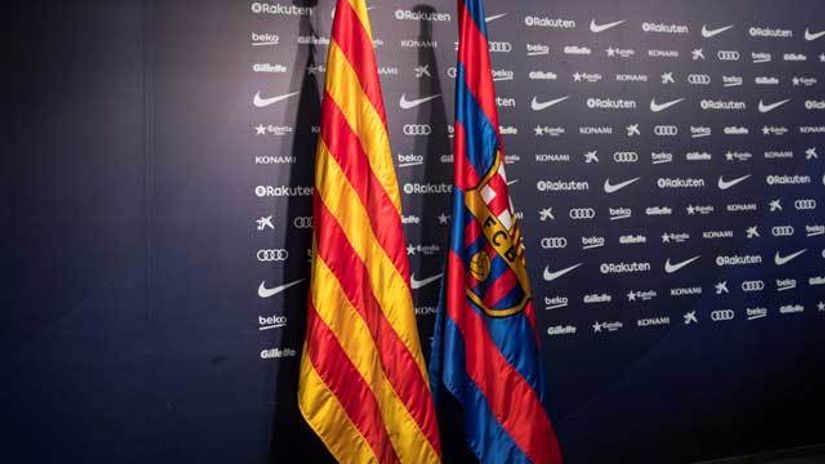 "Zastave Katalonije i Barselone"