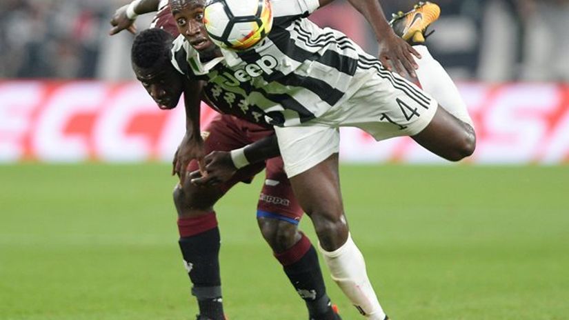 "Afrije Akva (Torino) i Blez Matuidi (Juventus) "
