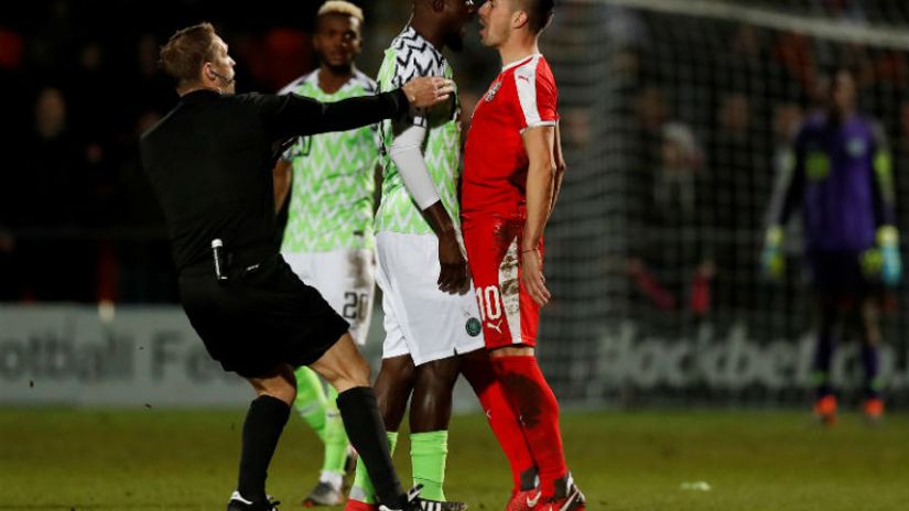 Dušan Tadić na meču sa Nigerijom
