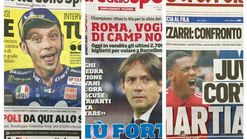 Italijanska sportska štampa