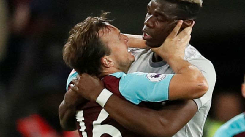Nobl i Pogba u klinču