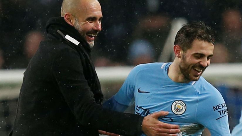 Gvardiola i Bernardo Silva