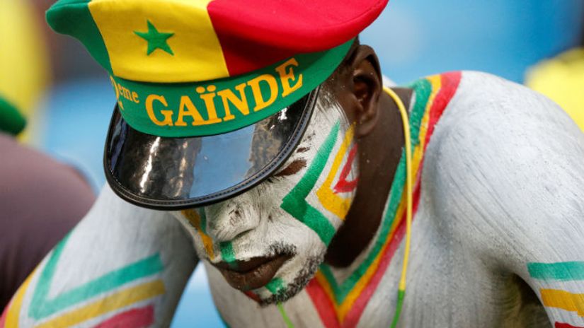 Razočarani navijač Senegala