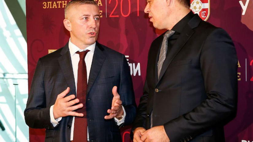 Slaviša Kokeza i Savo Milošević