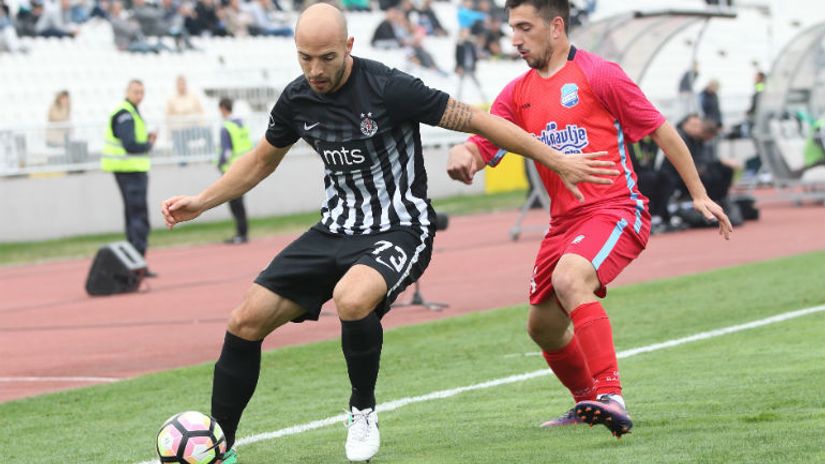 Nemanja Miletić na susretu sa OFK Bačkom