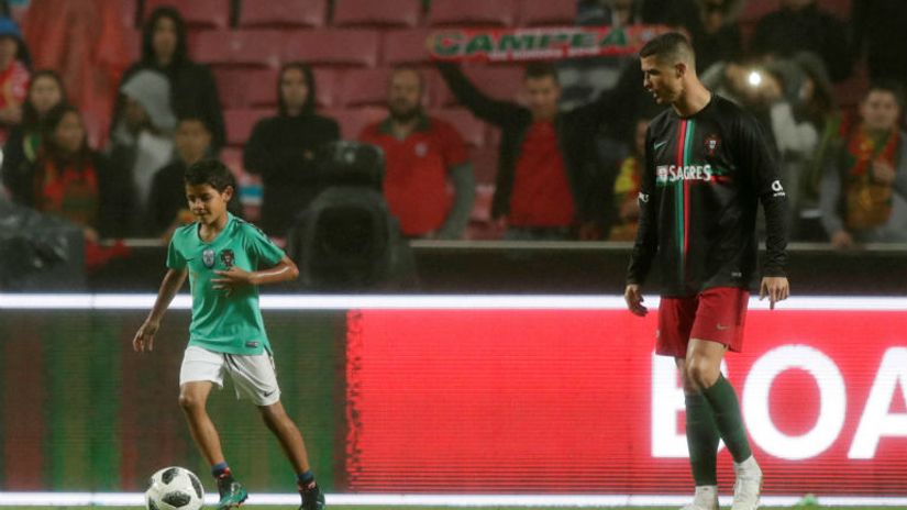 Ronaldo sa naslednikom