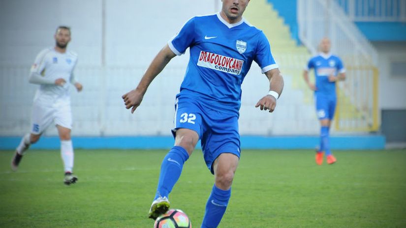 Ivan Marković dok je igrao za Novi Pazar