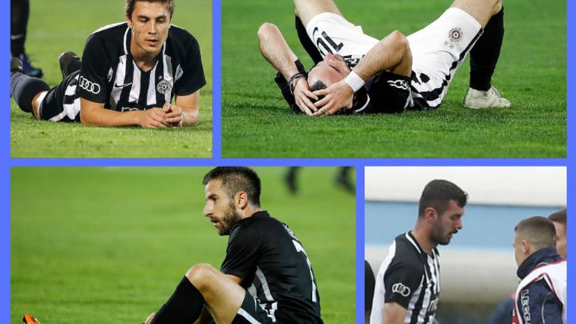 Nikolić, Janković, Tošić i Šćekić su tokom sezone morali na bolovanje