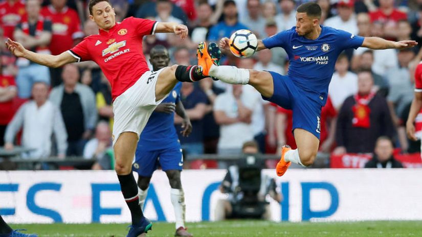 Nemanja Matić i Eden Azar
