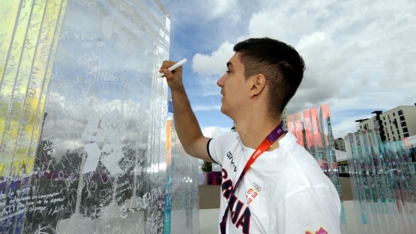 Nikola Rosić na Olimpijskim igrama u Londonu 2012. godine 