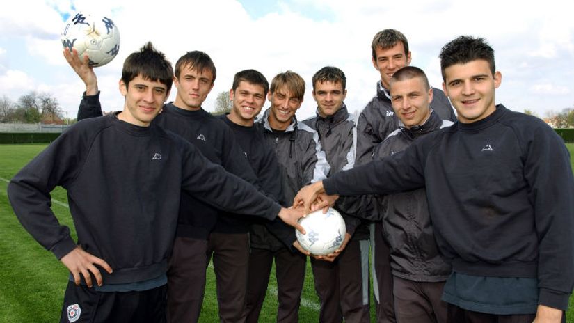 Stefan Babović, Miroslav Radović, Nemanja Rnić, Nikola Grubješić, Nikola Drinčić, Nemanja Jovšić, Nebojša Marinković i Simon Vukčević