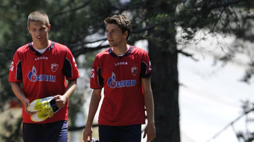 Darko Lazović i Filip Mladenović dok su igrali u Crvenoj zvezdi