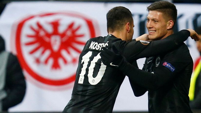 Filip Kostić i Luka Jović (Ajntraht F.) 