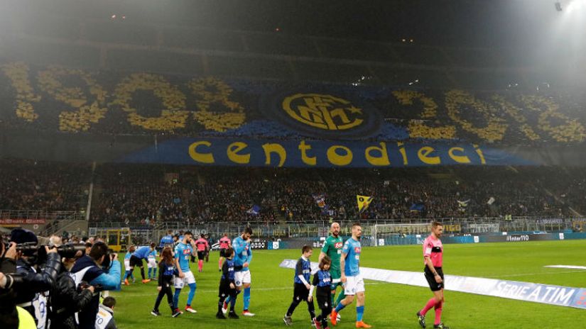 Krcate tribine u Milanu pred duel Inter - Napoli