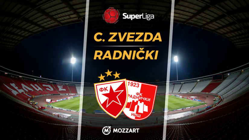 KRAJ: Crvena zvezda - Radnički Niš 2:0, Ben rešio pitanje pobednika (VIDEO)