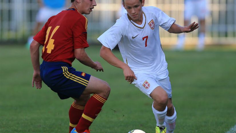 Tomislav Todorović u dresu reprezentacije Srbije