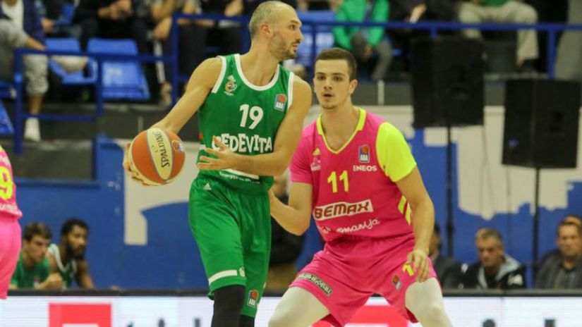 Marko Simonović u zelenom dresu Olimpije