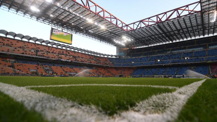 Pogled na San Siro iz žablje perspektive